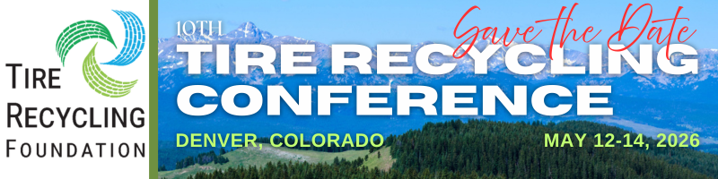 Save the date: Tire Recycling Conference May 12-14,2026